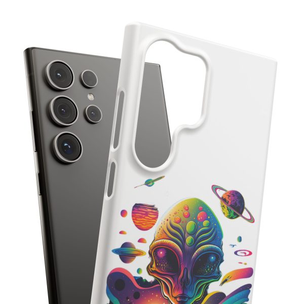 Vibrant Alien Snap Case for Galaxy Lovers | Cosmic Phone Cover, Space Art, Unique Gift for Sci-Fi Fans, Phone Accessory - Image 209