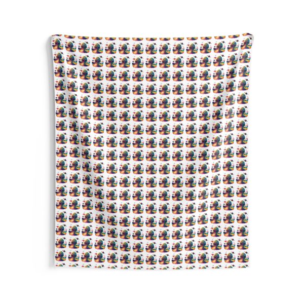 Boho Indoor Wall Tapestry | Colorful Decorative Fabric | Home Decor, Living Room Wall Art, Room Makeover, Festivals, Gift Ideas - Image 3