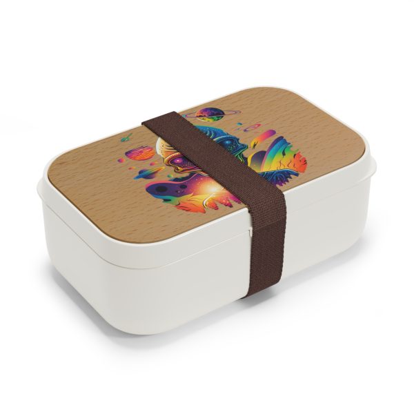 Vibrant Alien Bento Lunch Box - Eco-Friendly Meal Container for Kids & Adults, Perfect for School, Picnics, & Lunches - Image 2