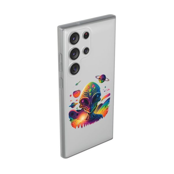 Colorful Alien Galaxy Phone Case, Cosmic Phone Cover, Unique Gift for Space Lovers, Festival Accessory, Astronaut Art Case - Image 223