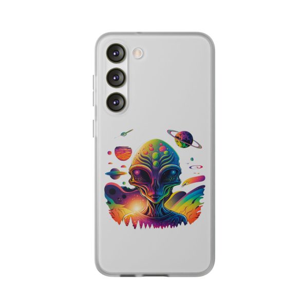 Colorful Alien Galaxy Phone Case, Cosmic Phone Cover, Unique Gift for Space Lovers, Festival Accessory, Astronaut Art Case - Image 217