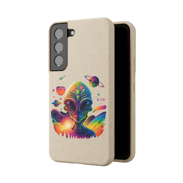 Vibrant Alien Biodegradable Phone Case | Eco-Friendly, Galaxy Inspired, Unique Gift, Trendy Phone Cover, For Space Lovers - Image 158