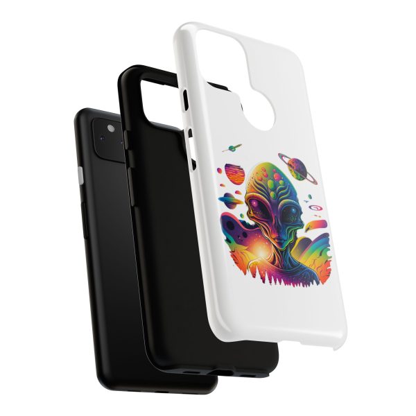 Colorful Alien Phone Case, Galaxy Design, Sci-Fi Accessories, Gifts for Space Lovers, Unique Mobile Cover, Tough Cases - Image 245
