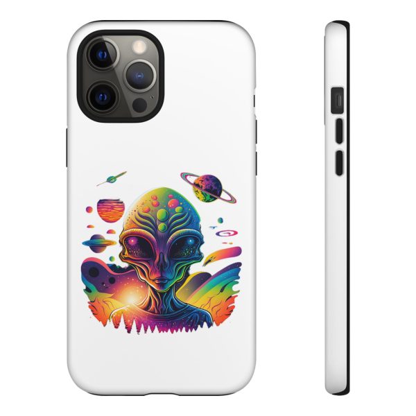Colorful Alien Phone Case, Galaxy Design, Sci-Fi Accessories, Gifts for Space Lovers, Unique Mobile Cover, Tough Cases - Image 26