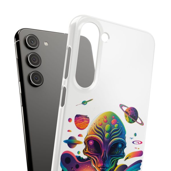 Vibrant Alien Snap Case for Galaxy Lovers | Cosmic Phone Cover, Space Art, Unique Gift for Sci-Fi Fans, Phone Accessory - Image 218