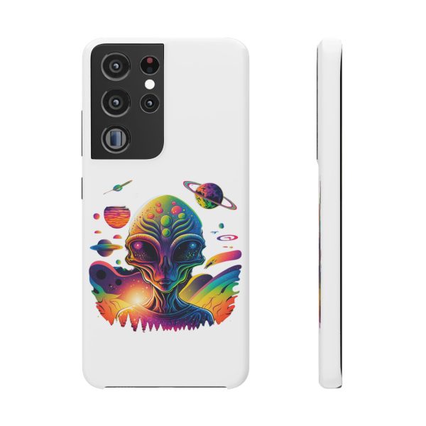 Vibrant Alien Snap Case for Galaxy Lovers | Cosmic Phone Cover, Space Art, Unique Gift for Sci-Fi Fans, Phone Accessory - Image 112