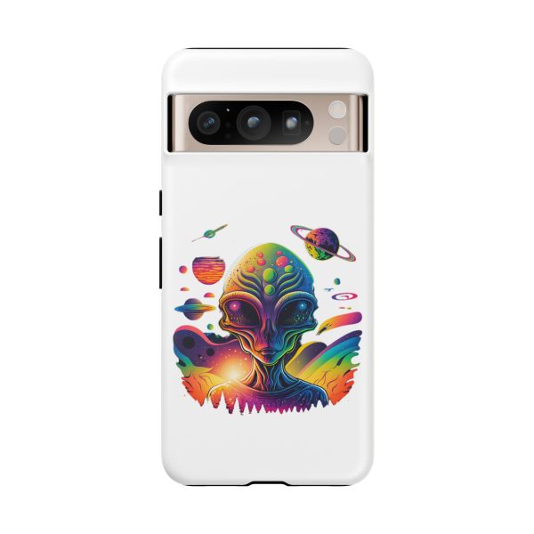 Colorful Alien Phone Case, Galaxy Design, Sci-Fi Accessories, Gifts for Space Lovers, Unique Mobile Cover, Tough Cases - Image 127