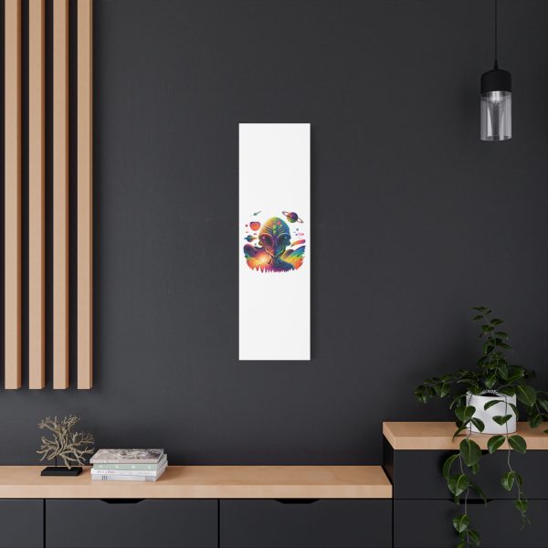 Alien Art Canvas Print, Colorful Wall Decor, Retro Sci-Fi Artwork, Unique Home Accent, Space Lover Gift - Image 76