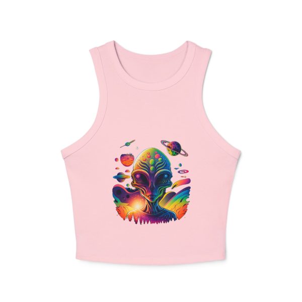 Women's Micro Rib Racer Tank Top - Image 17
