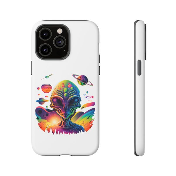 Colorful Alien Phone Case, Galaxy Design, Sci-Fi Accessories, Gifts for Space Lovers, Unique Mobile Cover, Tough Cases - Image 79