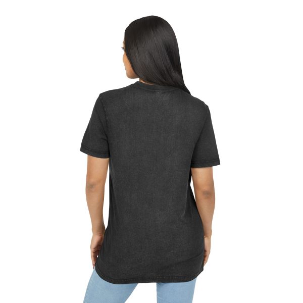 Acid Washed Round Neck Tee - Image 4