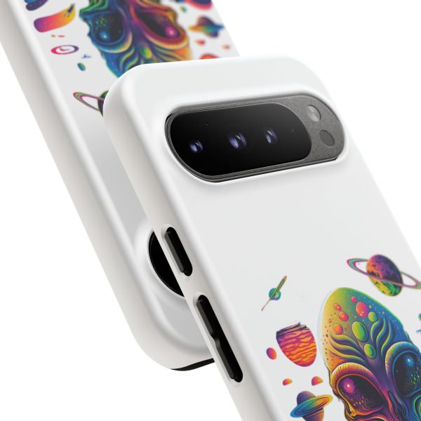 Colorful Alien Phone Case, Galaxy Design, Sci-Fi Accessories, Gifts for Space Lovers, Unique Mobile Cover, Tough Cases - Image 187