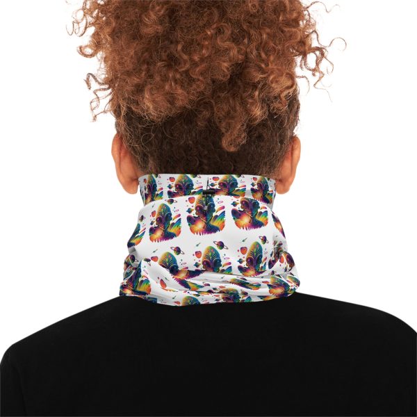 Colorful Winter Neck Gaiter with Drawstring - Warm, Stylish, Versatile Accessory for Outdoor Adventures, Holidays, and Casual Wear - Image 4