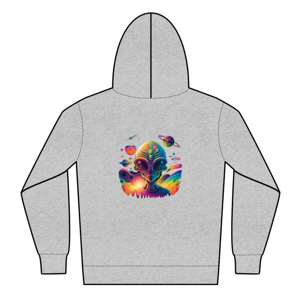 Youth Heavy Blend Zipped Hoodie - Image 6