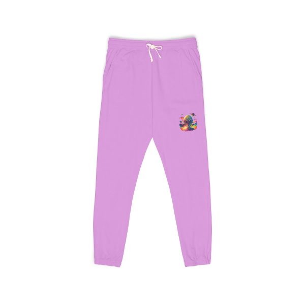 Unisex Garment-Dyed Fleece Sweatpants - Image 25