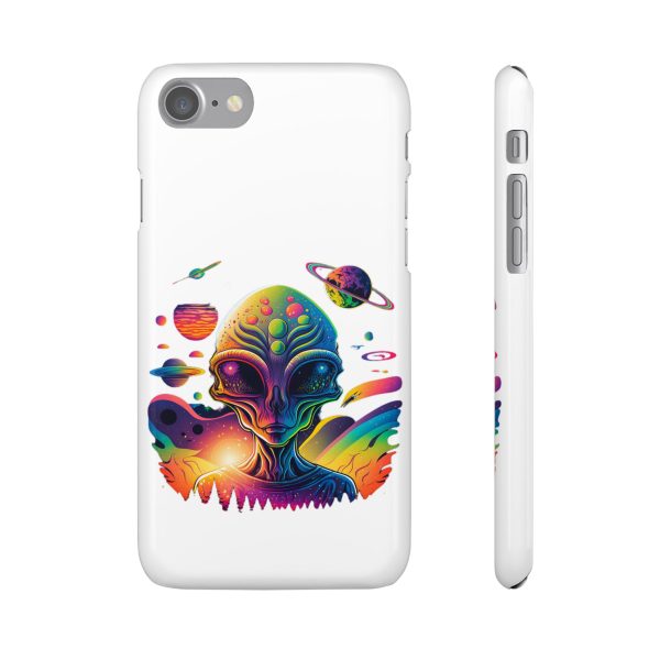 Vibrant Alien Snap Case for Galaxy Lovers | Cosmic Phone Cover, Space Art, Unique Gift for Sci-Fi Fans, Phone Accessory - Image 13