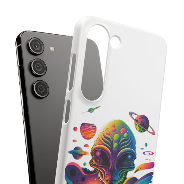 Vibrant Alien Snap Case for Galaxy Lovers | Cosmic Phone Cover, Space Art, Unique Gift for Sci-Fi Fans, Phone Accessory - Image 215