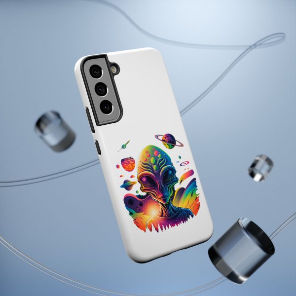 Colorful Alien Phone Case for Protection and Style, Galaxy-Themed Case, Retro Vibe Case, Unique Gift for Sci-Fi Lovers, Planet Design Case - Image 54