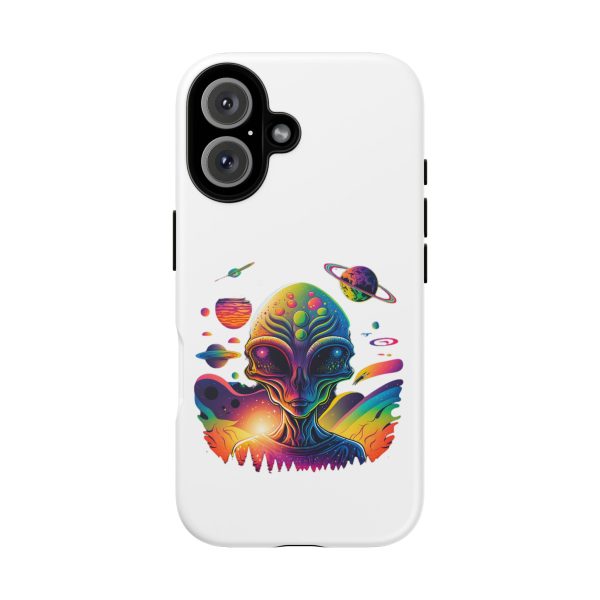 Alien Galaxy Phone Case, Space Themed Tough Case for Teens, Colorful Phone Cover, Gift for Sci-Fi Lovers, Trendy Mobile Accessory - Image 143
