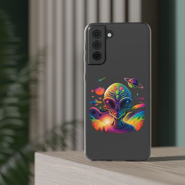 Colorful Alien Galaxy Phone Case, Cosmic Phone Cover, Unique Gift for Space Lovers, Festival Accessory, Astronaut Art Case - Image 160