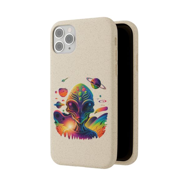 Vibrant Alien Biodegradable Phone Case | Eco-Friendly, Galaxy Inspired, Unique Gift, Trendy Phone Cover, For Space Lovers - Image 110