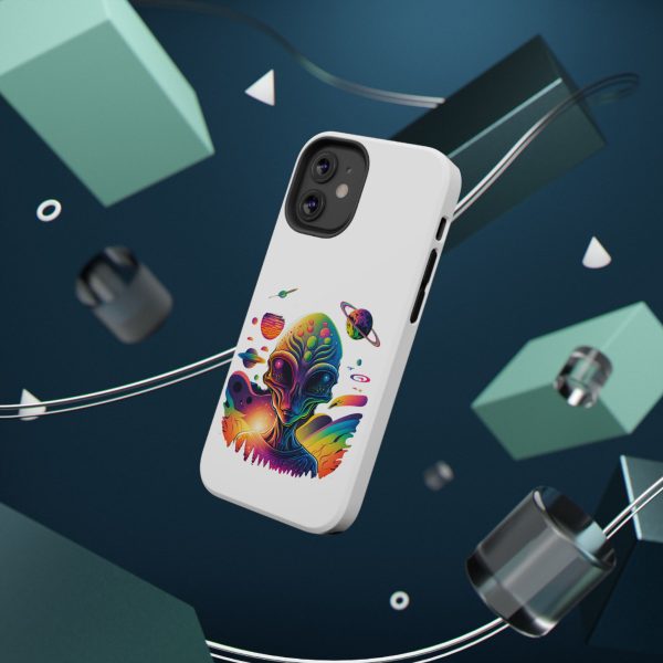 Colorful Alien Phone Case for Protection and Style, Galaxy-Themed Case, Retro Vibe Case, Unique Gift for Sci-Fi Lovers, Planet Design Case - Image 36