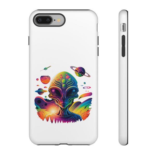 Alien Galaxy Phone Case, Space Themed Tough Case for Teens, Colorful Phone Cover, Gift for Sci-Fi Lovers, Trendy Mobile Accessory - Image 4