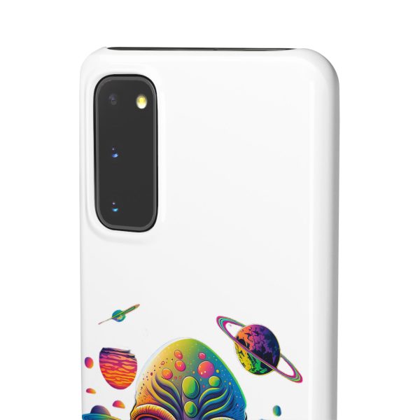 Vibrant Alien Snap Case for Galaxy Lovers | Cosmic Phone Cover, Space Art, Unique Gift for Sci-Fi Fans, Phone Accessory - Image 50