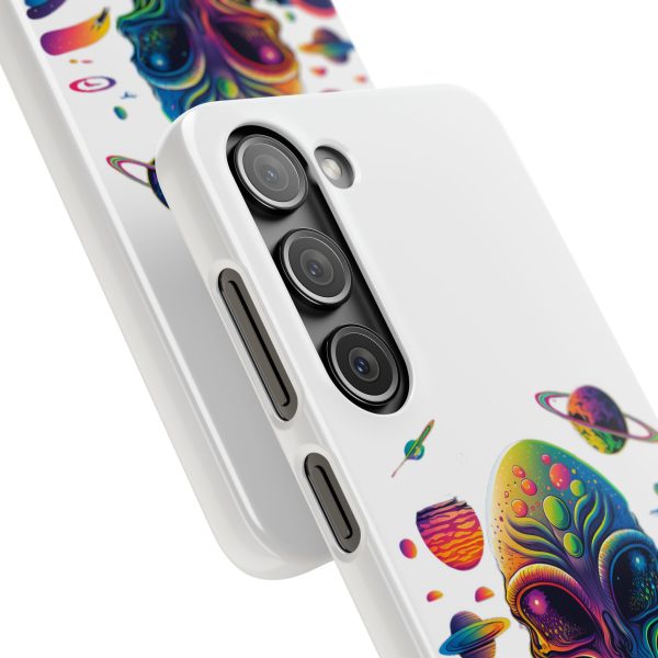 Vibrant Alien Snap Case for Galaxy Lovers | Cosmic Phone Cover, Space Art, Unique Gift for Sci-Fi Fans, Phone Accessory - Image 211