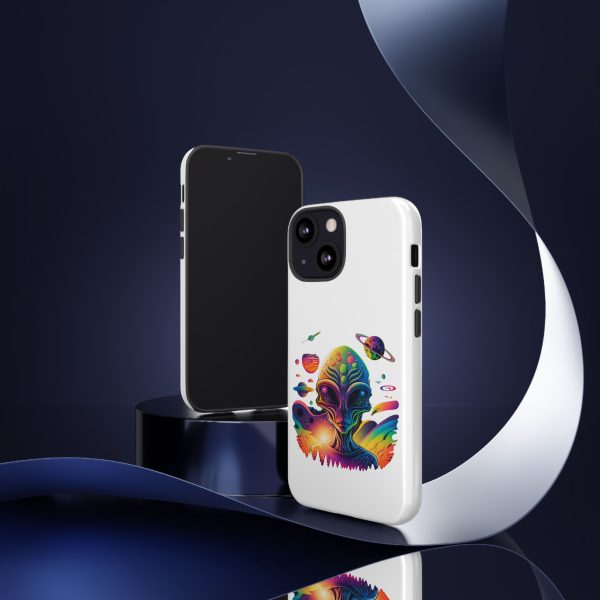 Alien Galaxy Phone Case, Space Themed Tough Case for Teens, Colorful Phone Cover, Gift for Sci-Fi Lovers, Trendy Mobile Accessory - Image 32