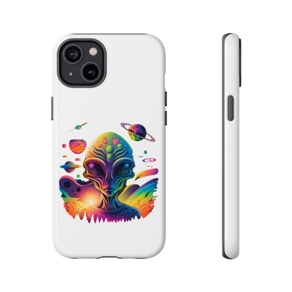 Colorful Alien Phone Case, Galaxy Design, Sci-Fi Accessories, Gifts for Space Lovers, Unique Mobile Cover, Tough Cases - Image 67