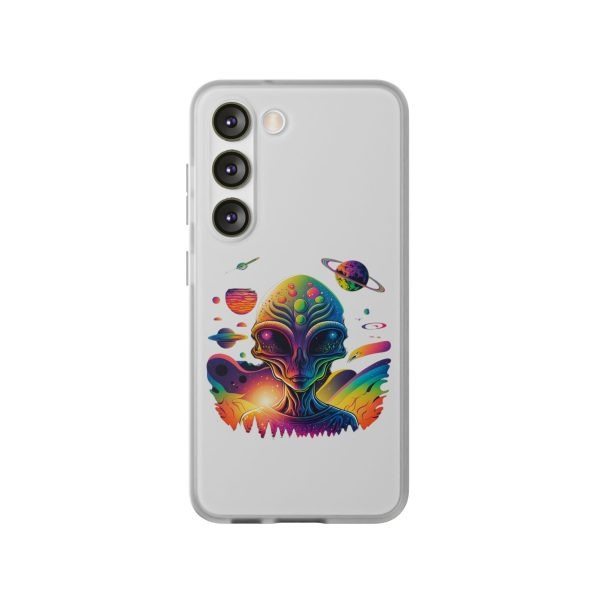 Colorful Alien Galaxy Phone Case, Cosmic Phone Cover, Unique Gift for Space Lovers, Festival Accessory, Astronaut Art Case - Image 213