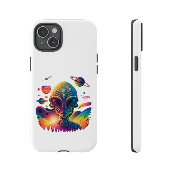 Alien Galaxy Phone Case, Space Themed Tough Case for Teens, Colorful Phone Cover, Gift for Sci-Fi Lovers, Trendy Mobile Accessory - Image 105