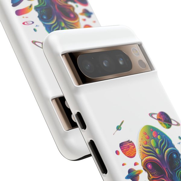 Colorful Alien Phone Case, Galaxy Design, Sci-Fi Accessories, Gifts for Space Lovers, Unique Mobile Cover, Tough Cases - Image 128