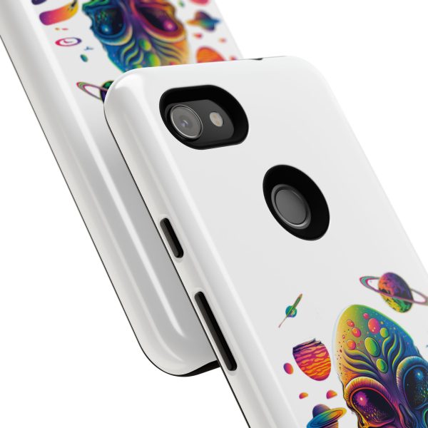 Alien Galaxy Phone Case, Space Themed Tough Case for Teens, Colorful Phone Cover, Gift for Sci-Fi Lovers, Trendy Mobile Accessory - Image 220