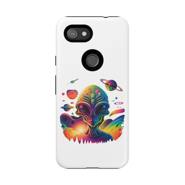 Colorful Alien Phone Case, Galaxy Design, Sci-Fi Accessories, Gifts for Space Lovers, Unique Mobile Cover, Tough Cases - Image 216