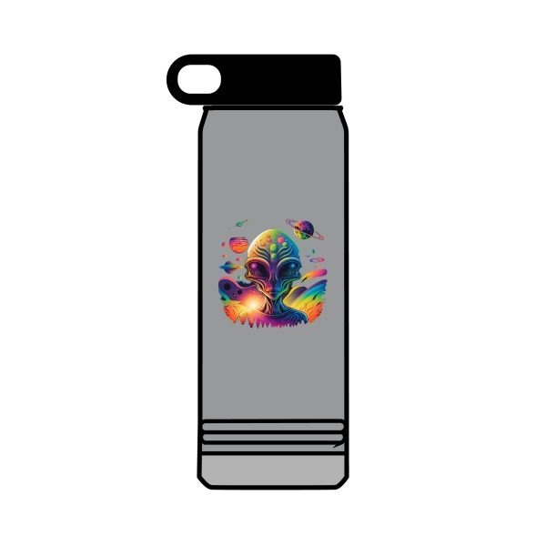 Vibrant 32oz Water Bottle with Fantasy Tree Design, Eco-Friendly Bottle, Sports Hydration, Travel Accessory, Gift for Nature Lovers - Image 23