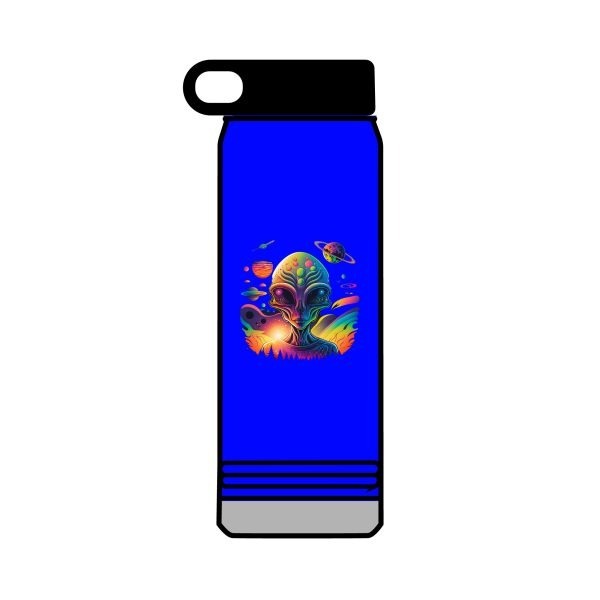 Vibrant 32oz Water Bottle with Fantasy Tree Design, Eco-Friendly Bottle, Sports Hydration, Travel Accessory, Gift for Nature Lovers - Image 25