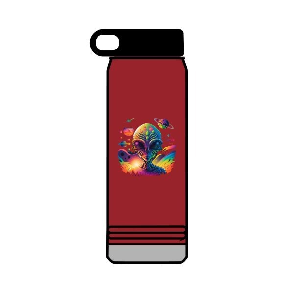 Vibrant 32oz Water Bottle with Fantasy Tree Design, Eco-Friendly Bottle, Sports Hydration, Travel Accessory, Gift for Nature Lovers - Image 7