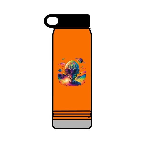Vibrant 32oz Water Bottle with Fantasy Tree Design, Eco-Friendly Bottle, Sports Hydration, Travel Accessory, Gift for Nature Lovers - Image 11