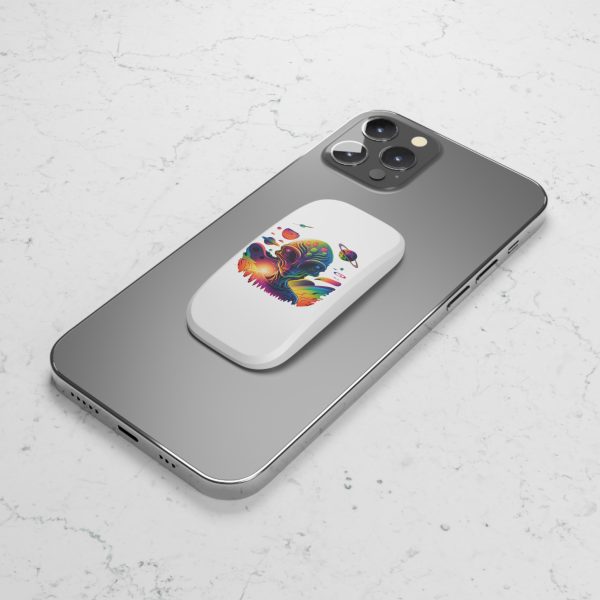 Colorful Alien Phone Grip, Fun Phone Accessory, Geek Gifts, Cosmic Phone Stand, Unique Phone Holder, Science Fiction Gifts - Image 8