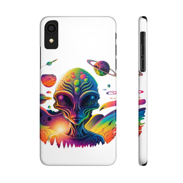 Vibrant Alien Phone Case, Cosmic Phone Cover, Space Decor, Gift for Sci-Fi Lovers, Unique Smartphone Accessory - Image 9
