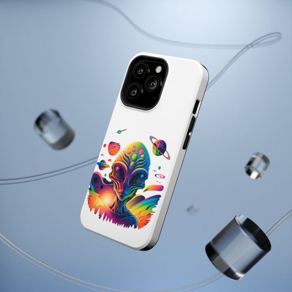 Colorful Alien Phone Case for Protection and Style, Galaxy-Themed Case, Retro Vibe Case, Unique Gift for Sci-Fi Lovers, Planet Design Case - Image 18