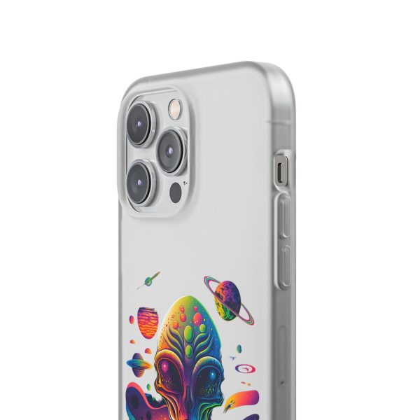 Colorful Alien Galaxy Phone Case, Cosmic Phone Cover, Unique Gift for Space Lovers, Festival Accessory, Astronaut Art Case - Image 210