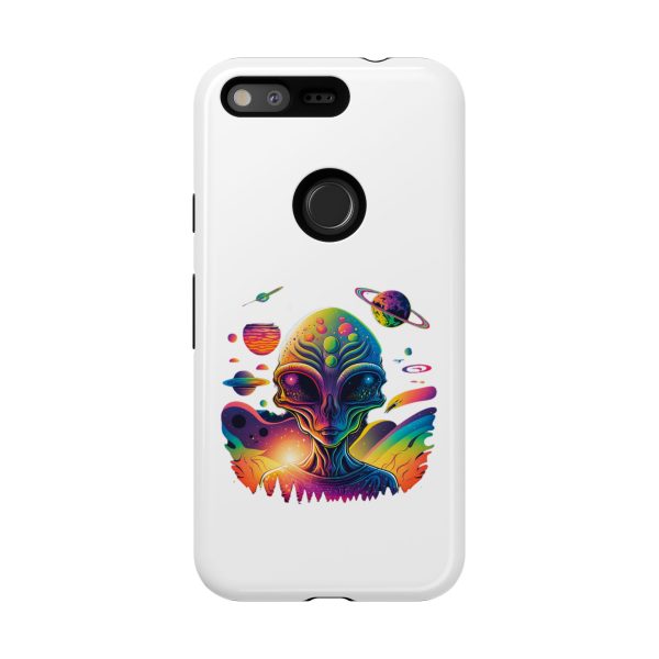 Alien Galaxy Phone Case, Space Themed Tough Case for Teens, Colorful Phone Cover, Gift for Sci-Fi Lovers, Trendy Mobile Accessory - Image 249