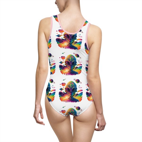 Women's Classic One-Piece Swimsuit (AOP) - Image 38