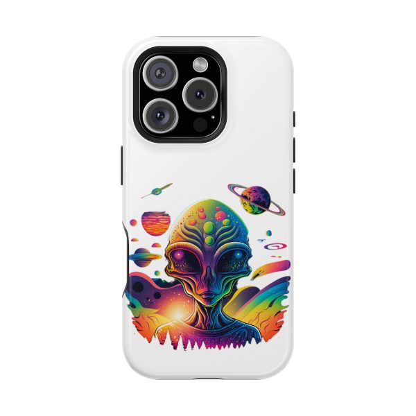 Colorful Alien Phone Case for Protection and Style, Galaxy-Themed Case, Retro Vibe Case, Unique Gift for Sci-Fi Lovers, Planet Design Case - Image 123