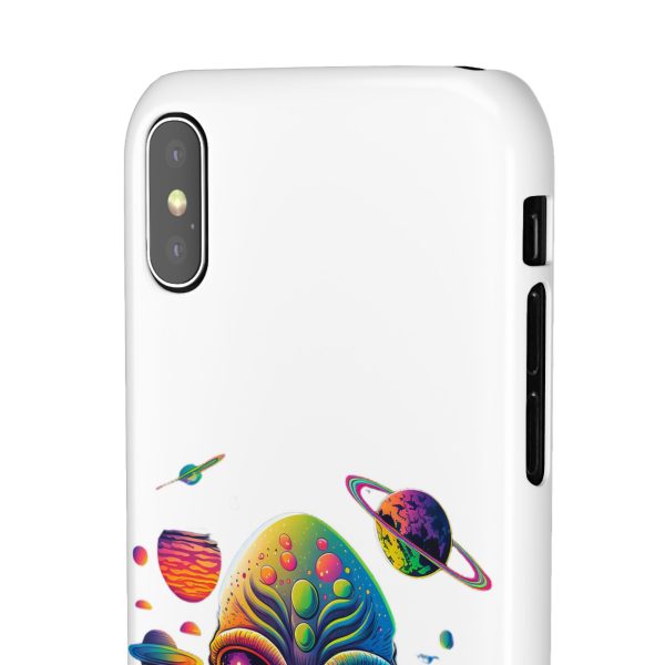 Vibrant Alien Snap Case for Galaxy Lovers | Cosmic Phone Cover, Space Art, Unique Gift for Sci-Fi Fans, Phone Accessory - Image 10
