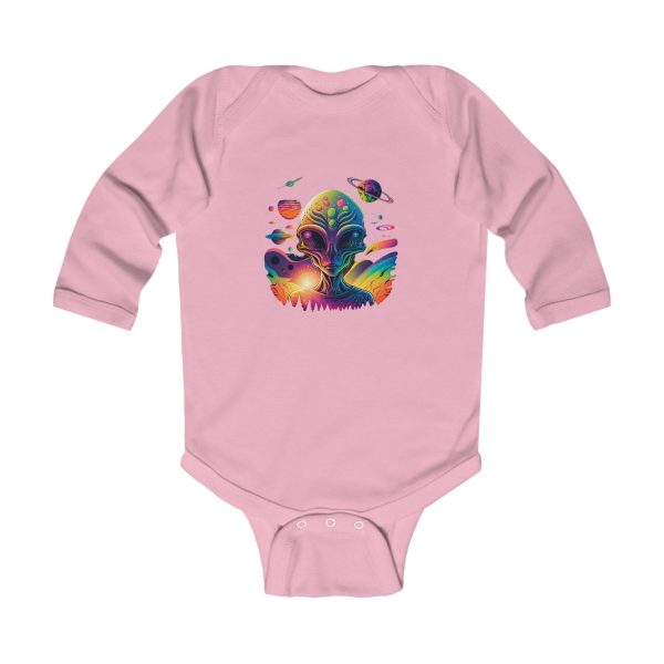 Colorful Cosmic Unicorn Infant Bodysuit, Baby Shower Gift, Toddler Apparel, Unique Baby Outfit, Fun Space Theme - Image 9