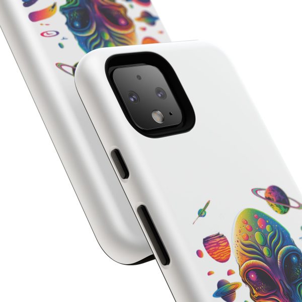 Colorful Alien Phone Case, Galaxy Design, Sci-Fi Accessories, Gifts for Space Lovers, Unique Mobile Cover, Tough Cases - Image 229